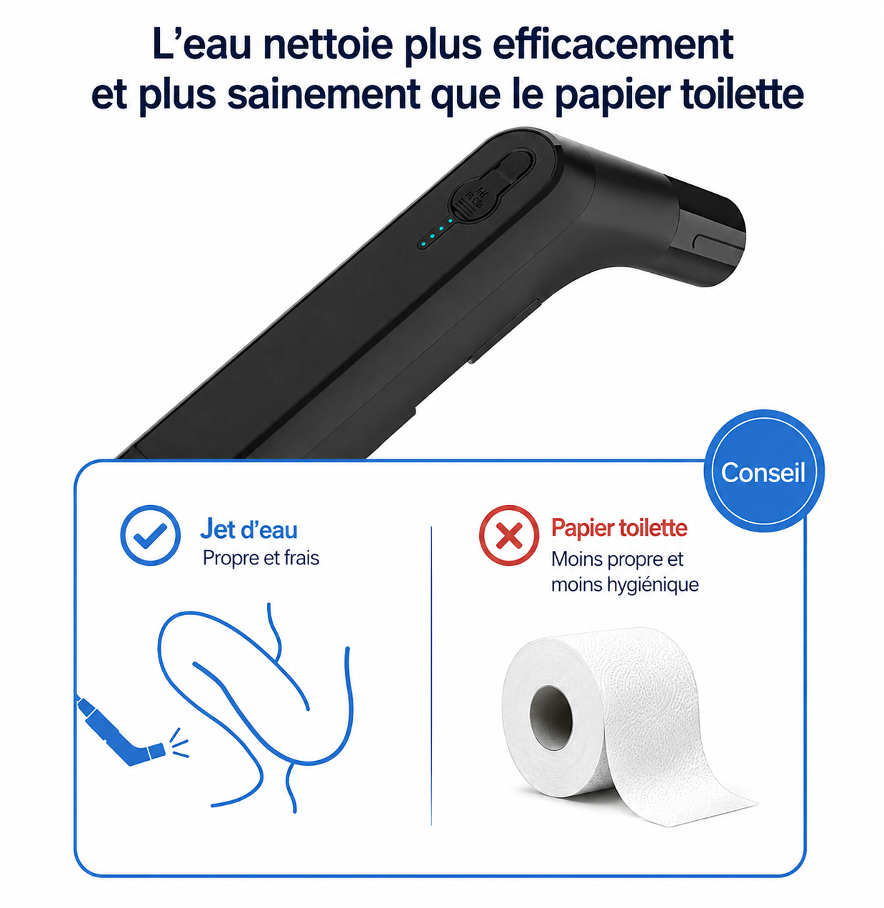 HygiFresh – Bidet Portable Intime Maison & Voyage